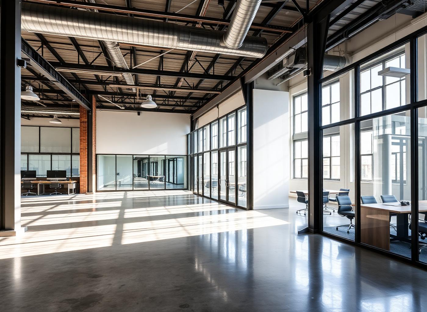 Renovated commercial interior